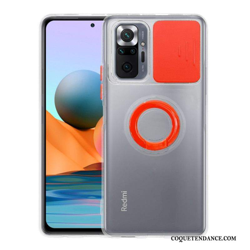 Coque Xiaomi Redmi Note 10 Pro Protège Appareil Photo avec Support