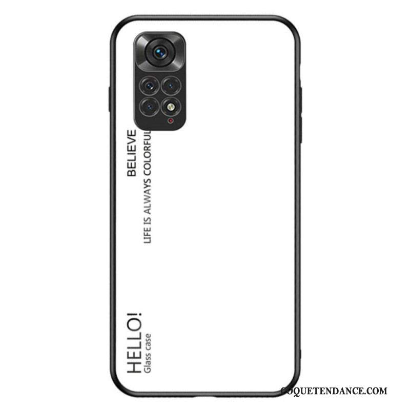 Coque Xiaomi Redmi Note 11 / 11s Verre Trempé Hello