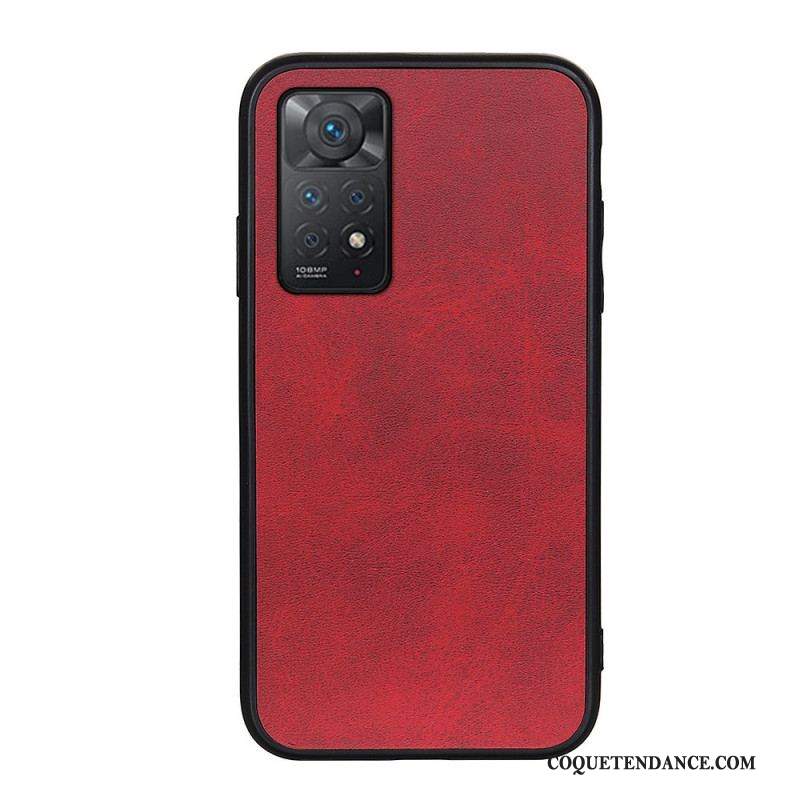 Coque Xiaomi Redmi Note 11 Pro / Note 11 Pro 5G Effet Cuir