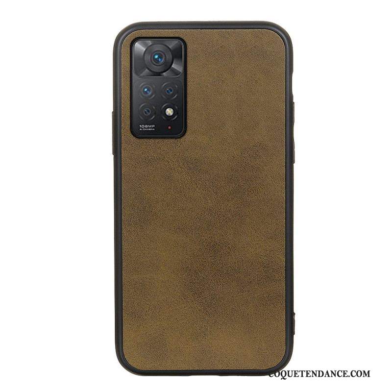 Coque Xiaomi Redmi Note 11 Pro / Note 11 Pro 5G Effet Cuir