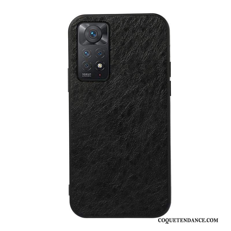 Coque Xiaomi Redmi Note 11 Pro / Note 11 Pro 5G Simili Cuir Texturé