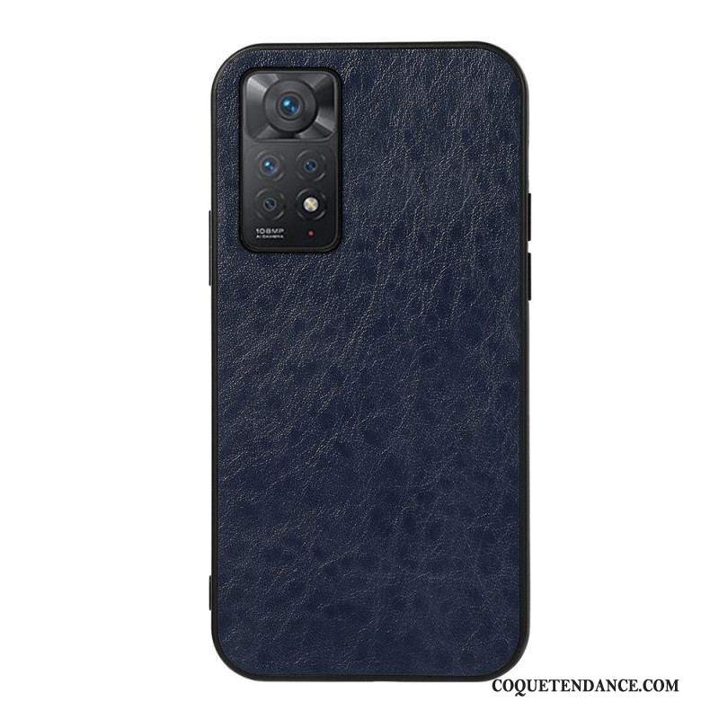 Coque Xiaomi Redmi Note 11 Pro / Note 11 Pro 5G Simili Cuir Texturé