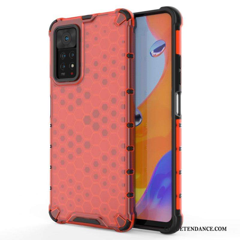 Coque Xiaomi Redmi Note 11 Pro /  Note 11 Pro 5G Style Nid d'Abeille