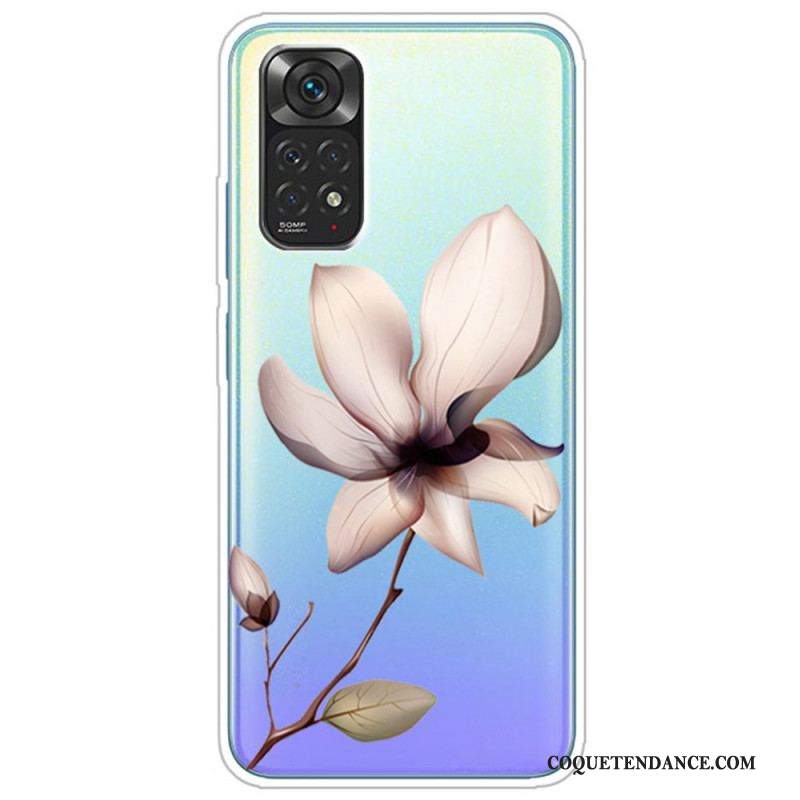 Coque Xiaomi Redmi Note 11 Pro /  Note 11 Pro 5G Transparente Fleur