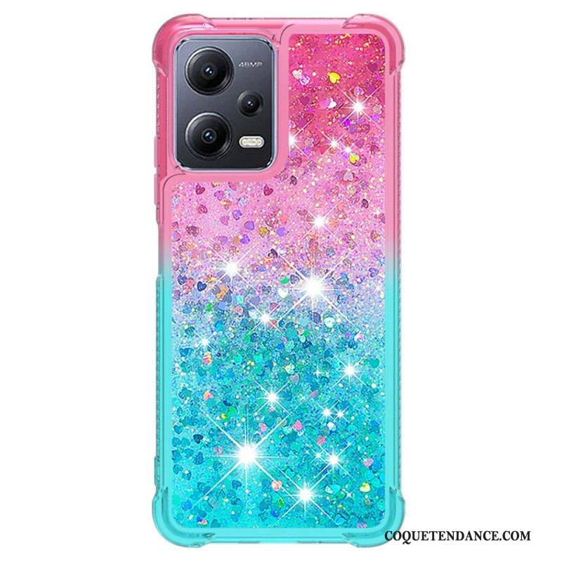 Coque Xiaomi Redmi Note 12/Poco X5 5G Paillettes Color