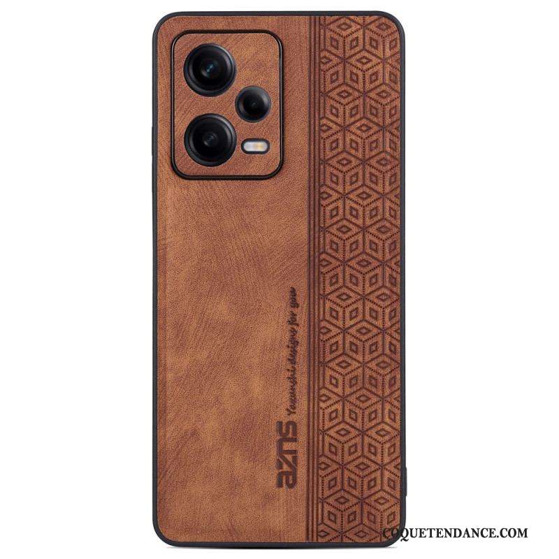 Coque Xiaomi Redmi Note 12 Pro Effet Cuir AZNS