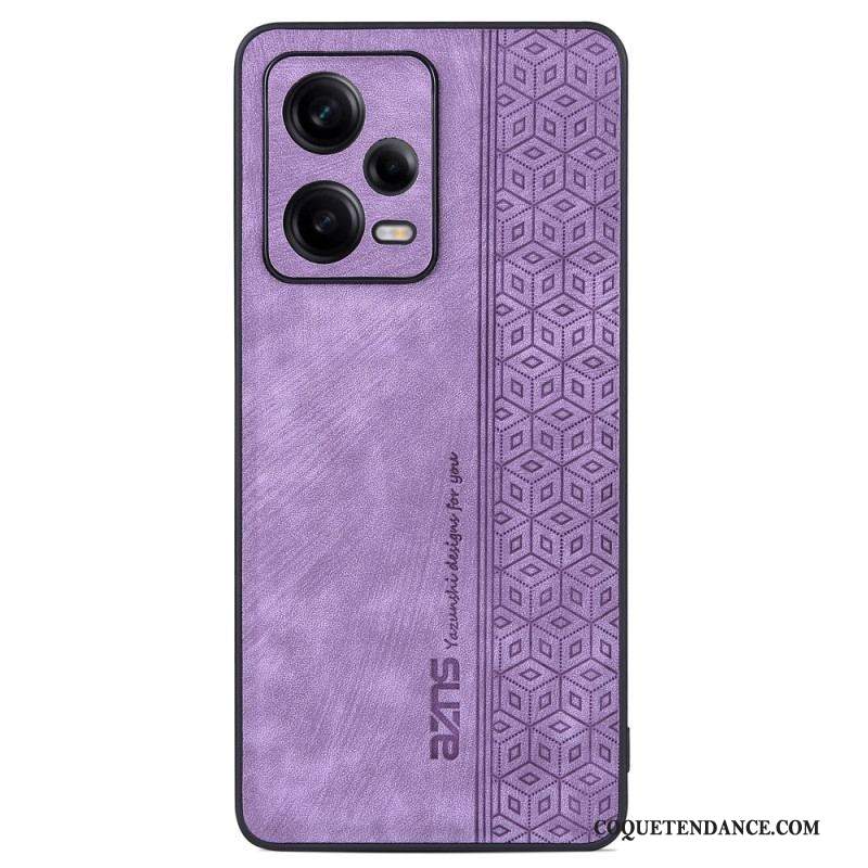 Coque Xiaomi Redmi Note 12 Pro Plus Effet Cuir AZNS