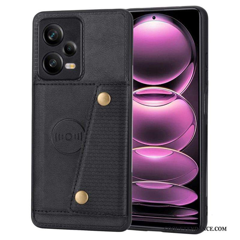 Coque Xiaomi Redmi Note 12 Pro/Poco X5 Pro 5G Porte-Cartes Support