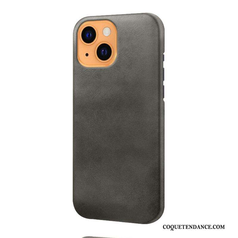 Coque iPhone 13 Mini Effet Cuir KSQ