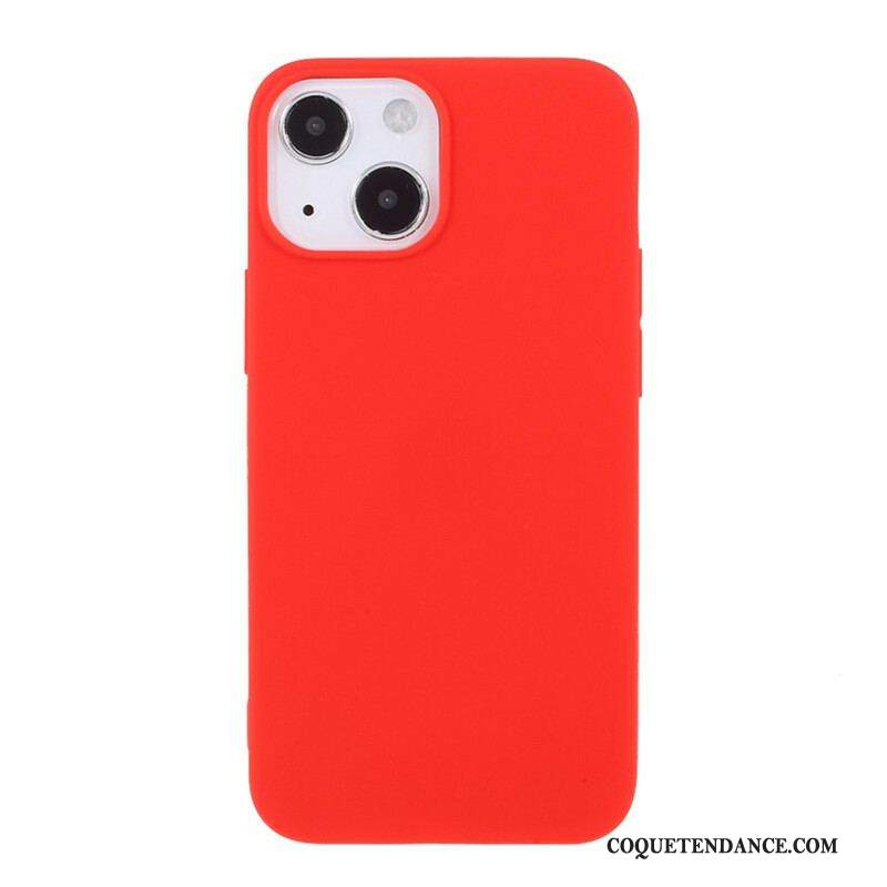 Coque iPhone 13 Mini Silicone Flexible Mat