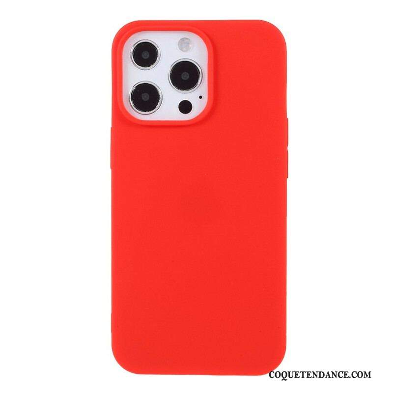 Coque iPhone 13 Pro Max Silicone Flexible Mat