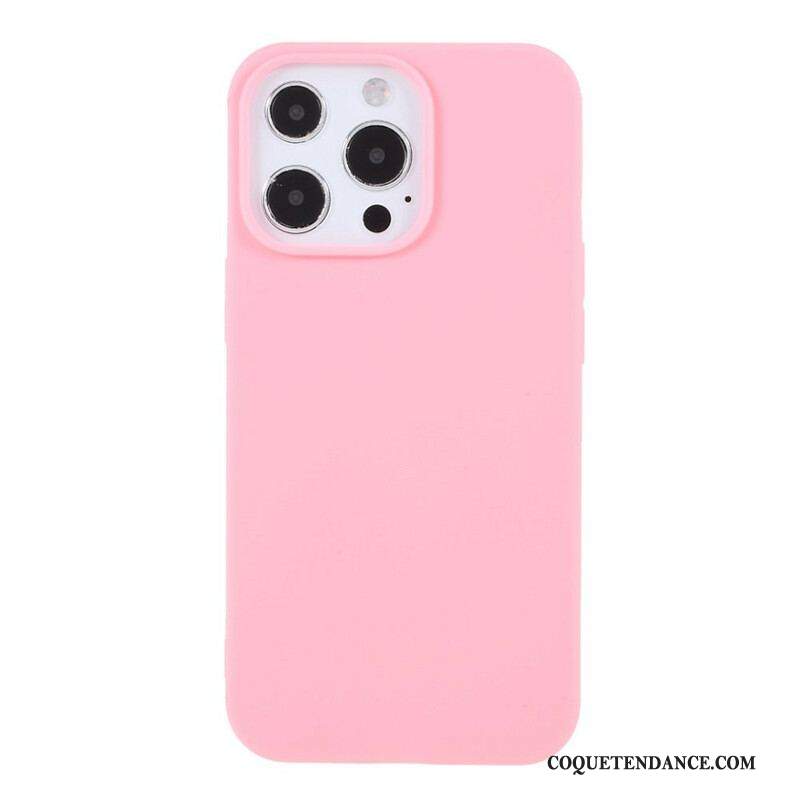 Coque iPhone 13 Pro Max Silicone Flexible Mat