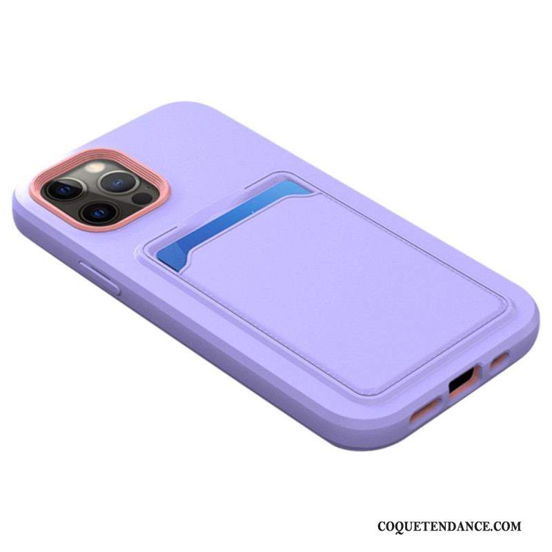 Coque iPhone 14 Pro Bicolore Porte Carte