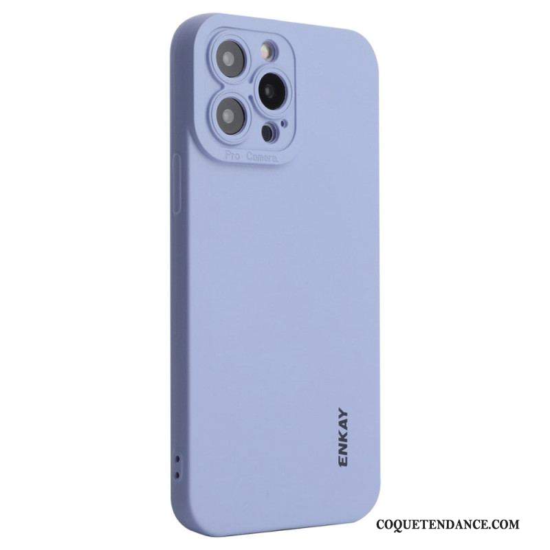 Coque iPhone 14 Pro Max Silicone Liquide ENKAY