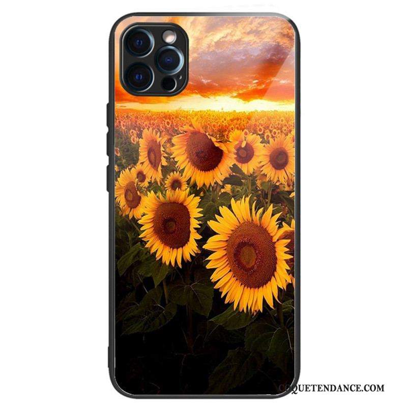 Coque iPhone 14 Pro Tournesols Intenses