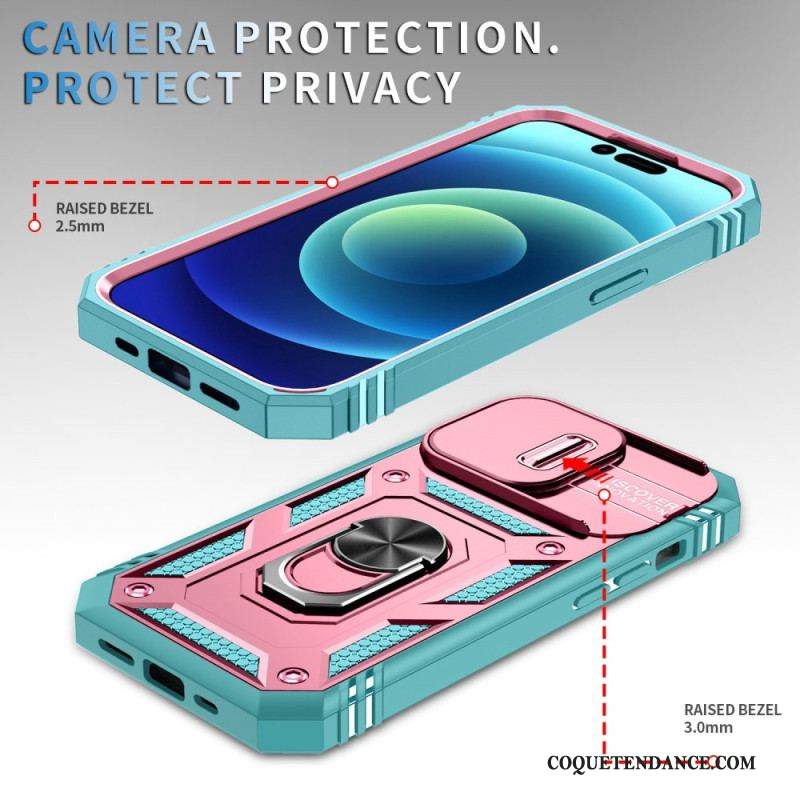 Coque iPhone 14 Pro Ultra Résistante Multi-Fonctionnelle Bicolore