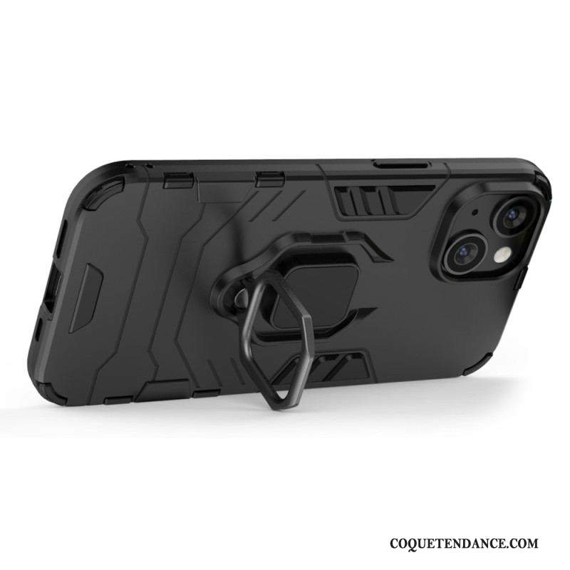 Coque iPhone 14 Ring Résistante