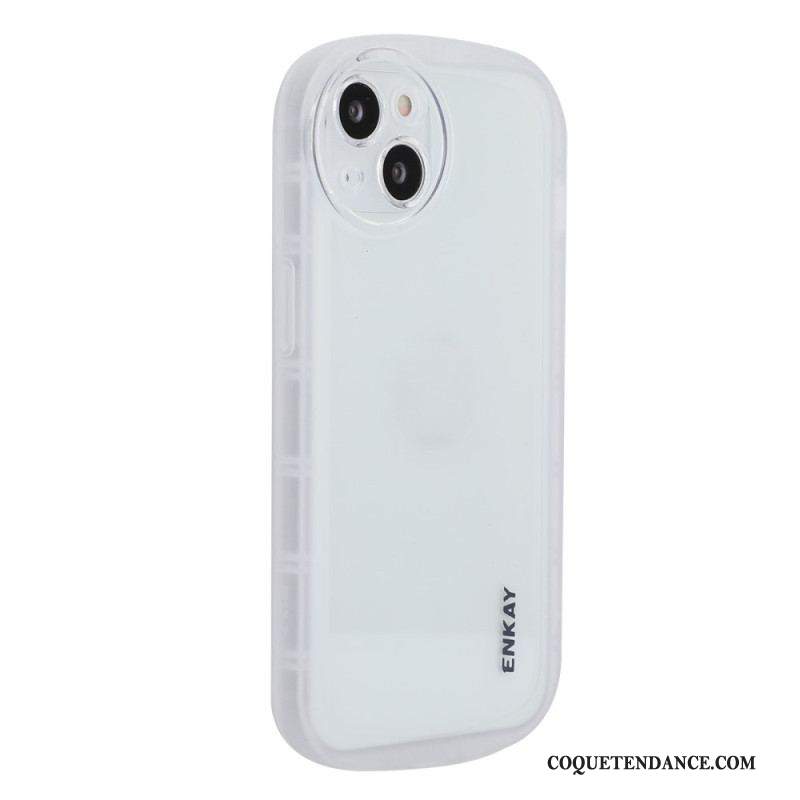 Coque iPhone 14 Silicone Mat Enkay