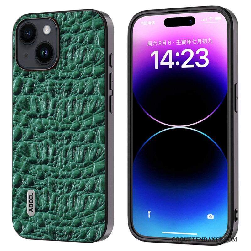 Coque iPhone 15 Plus Texturée ABEEL