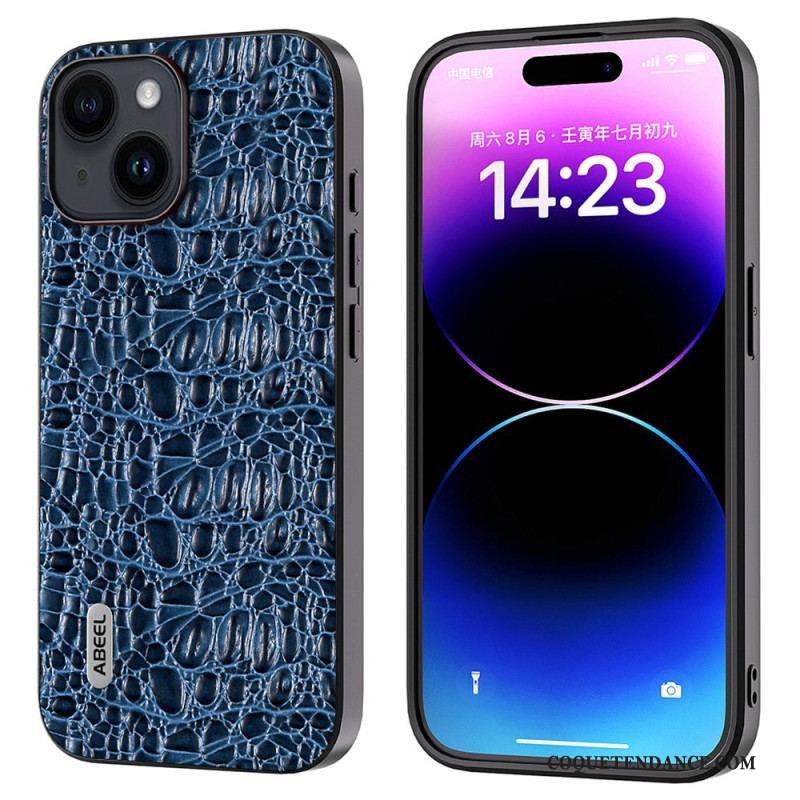 Coque iPhone 15 Plus Texturée ABEEL