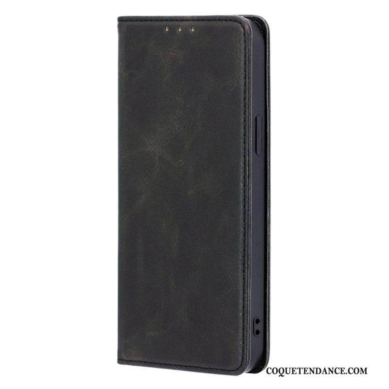 Flip Cover Huawei P60 Pro Texture Veau