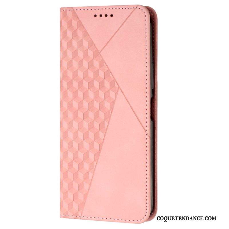 Flip Cover Motorola Edge 40 Pro Motif 3D