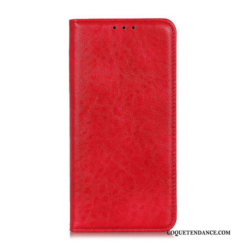 Flip Cover Samsung Galaxy A12 / M12 Style Cuir Fendu