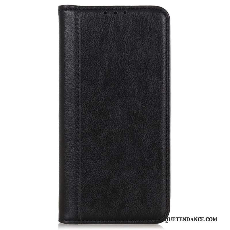 Flip Cover Samsung Galaxy A16 4G / 5G Cuir Fendu
