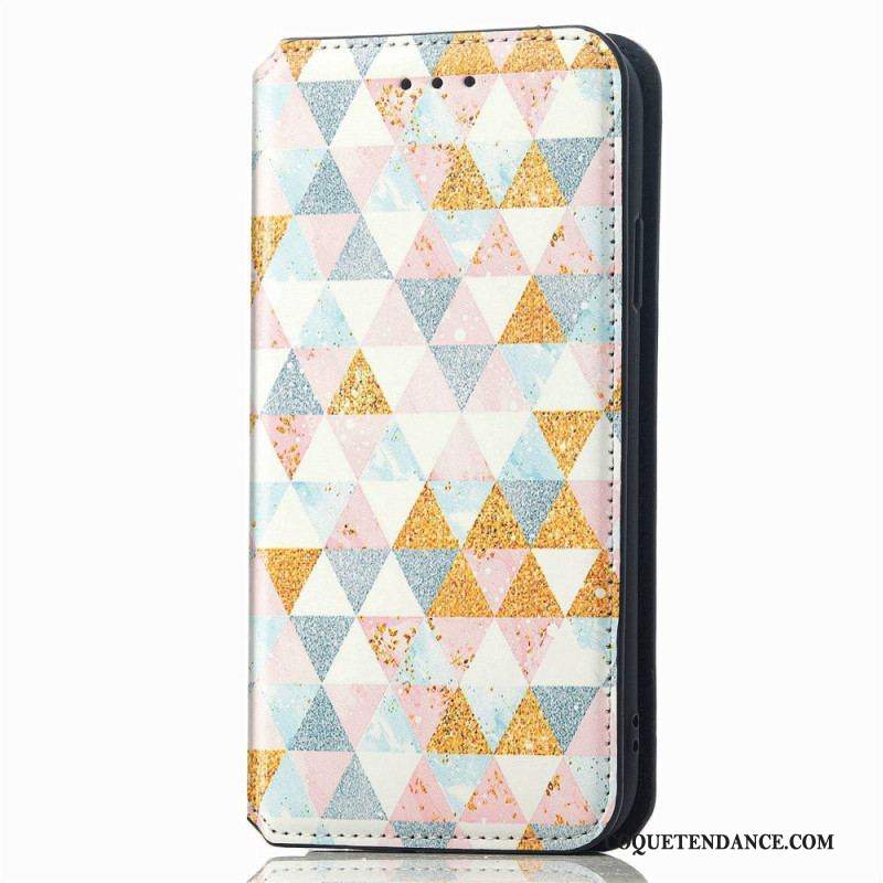 Flip Cover Samsung Galaxy M13 Design RFID Caseneo