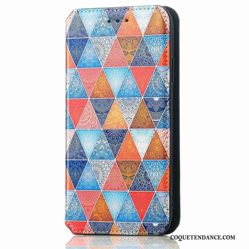 Flip Cover Samsung Galaxy M13 Design RFID Caseneo