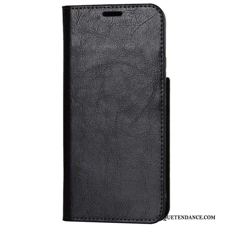 Flip Cover Samsung Galaxy S22 5G Cuir Véritable