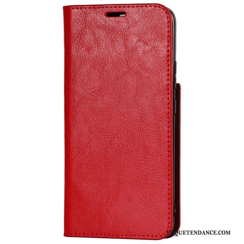 Flip Cover Samsung Galaxy S22 5G Cuir Véritable