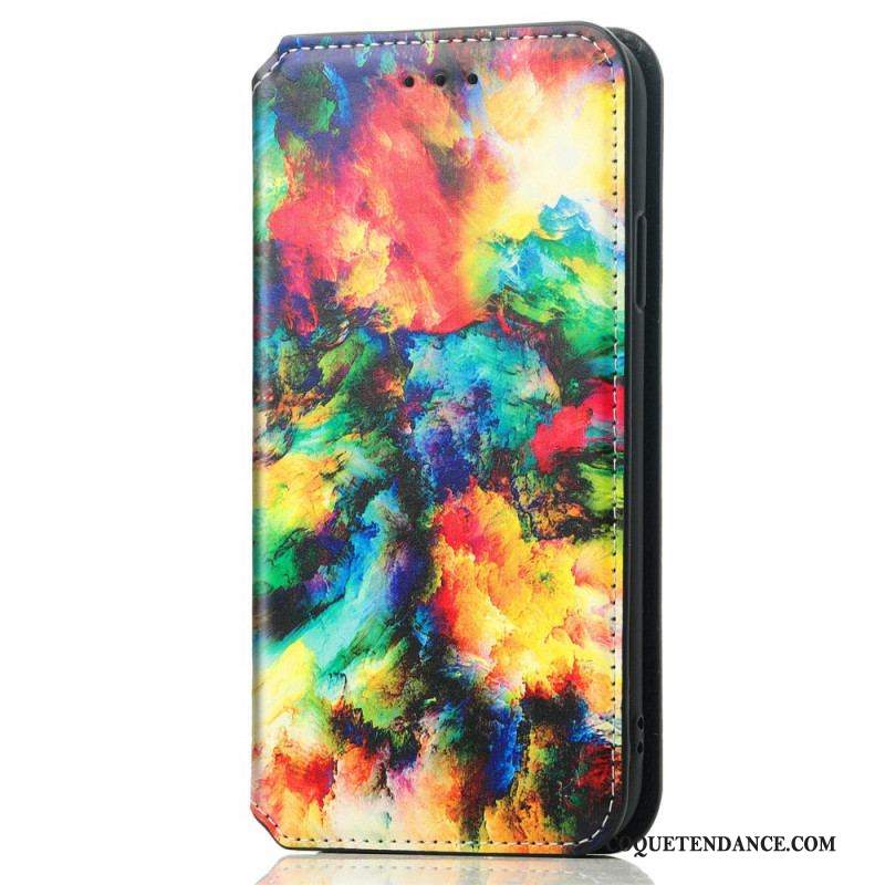 Flip Cover Samsung Galaxy S22 Ultra 5G Design RFID Caseneo
