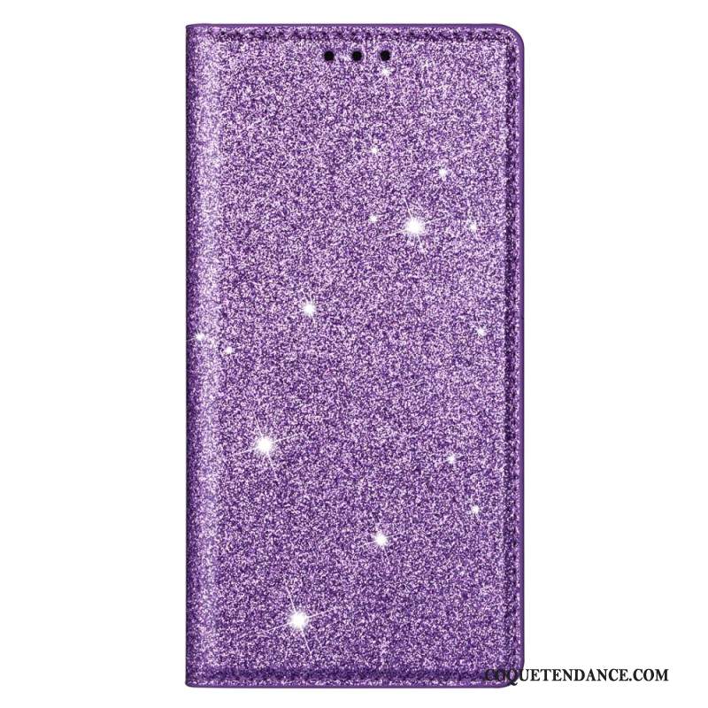 Flip Cover Samsung Galaxy S24 Ultra 5G Paillettes