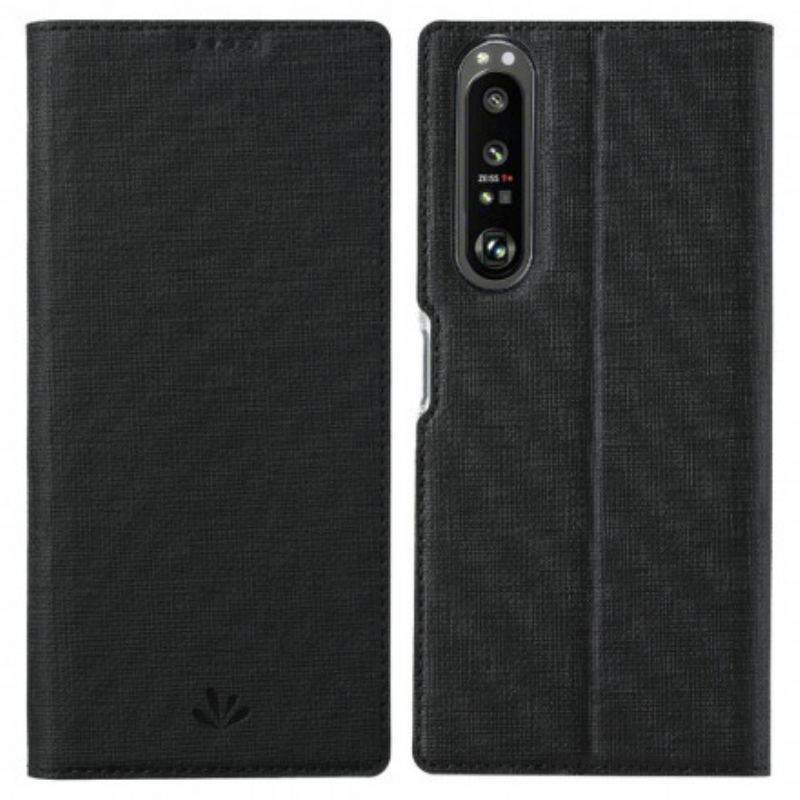 Flip Cover Sony Xperia 1 III Texturée VILI DMX