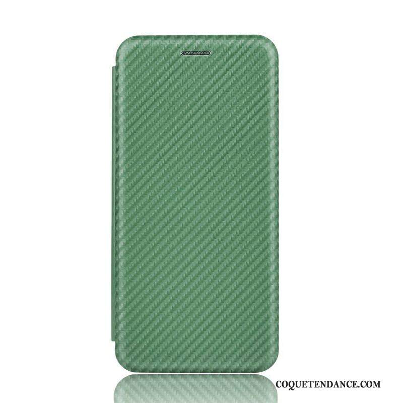 Flip Cover Sony Xperia 5 II Silicone Carbone Coloré