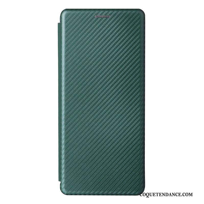 Flip Cover Sony Xperia Pro-I Fibre Carbone