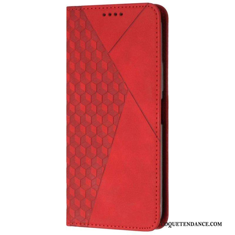 Flip Cover Xiaomi 12 Lite Style Cuir Motif 3D