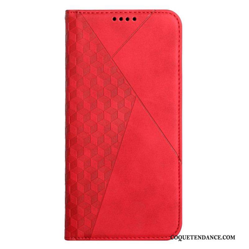 Flip Cover Xiaomi Redmi Note 11 Pro Plus 5G Effet Cuir Motif 3D