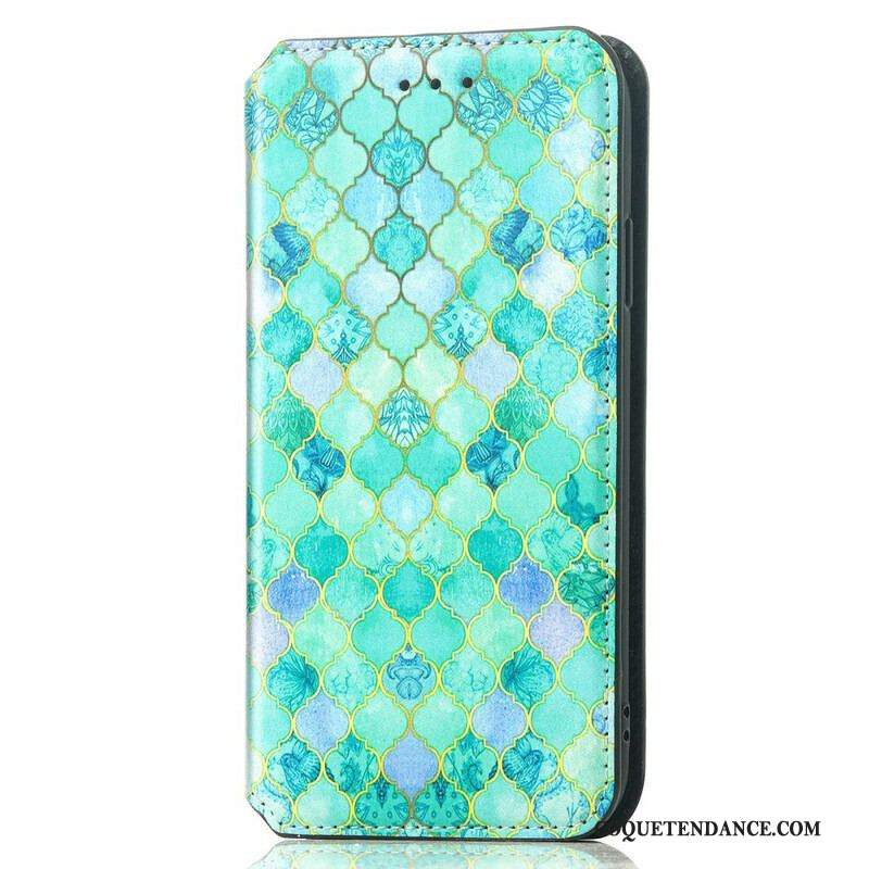 Flip Cover iPhone 13 Mini Design RFID Caseneo