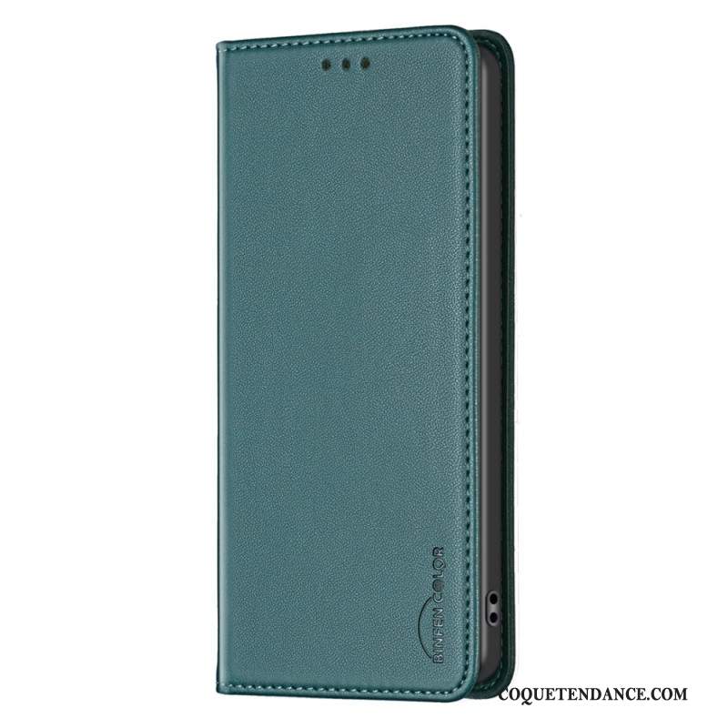 Flip Cover iPhone 16 Pro Max Classique BINFEN COLOR