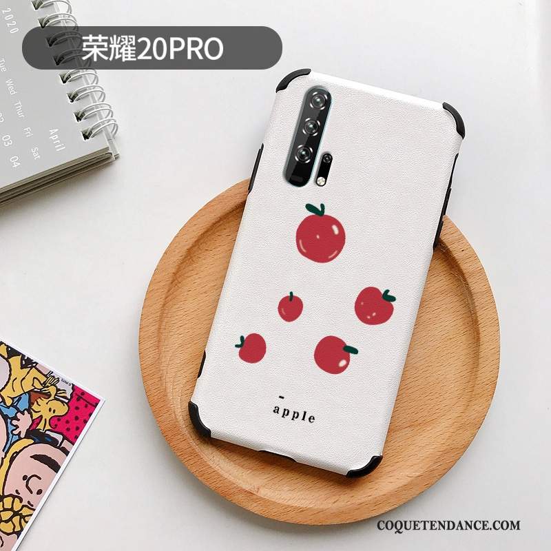 Honor 20 Pro Coque Citron De Téléphone Protection Blanc Charmant