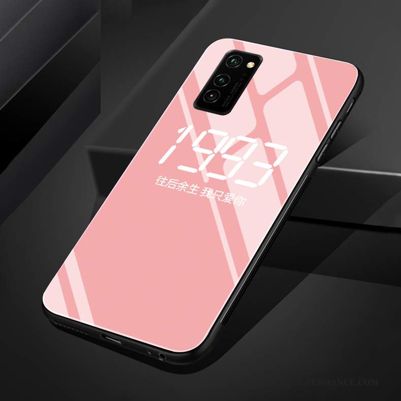 Honor 30 Pro Coque Amoureux Anniversaire Personnalisé Silicone Verre