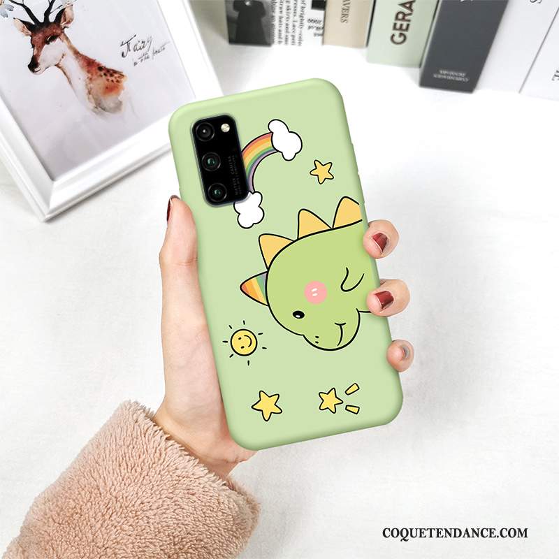 Honor 30 Pro Coque Mignonne Tendance Protection Tout Compris Vert