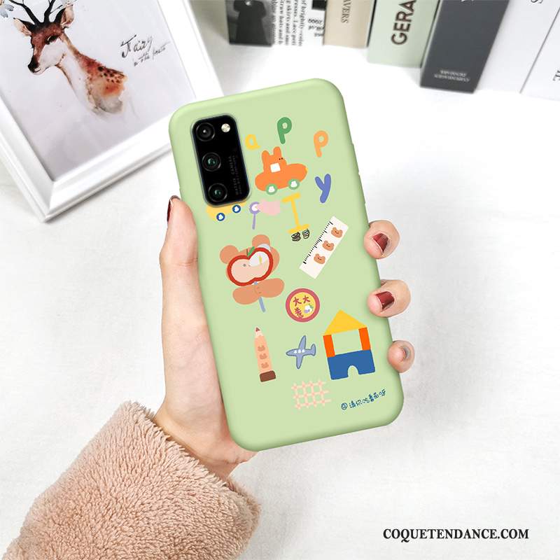 Honor 30 Pro Coque Mignonne Tendance Protection Tout Compris Vert