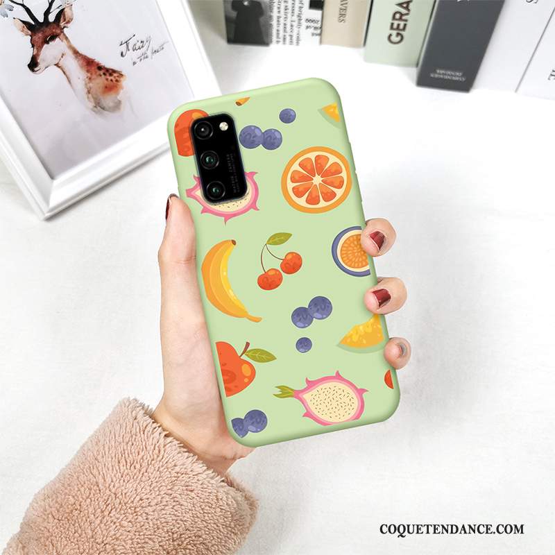 Honor 30 Pro Coque Mignonne Tendance Protection Tout Compris Vert