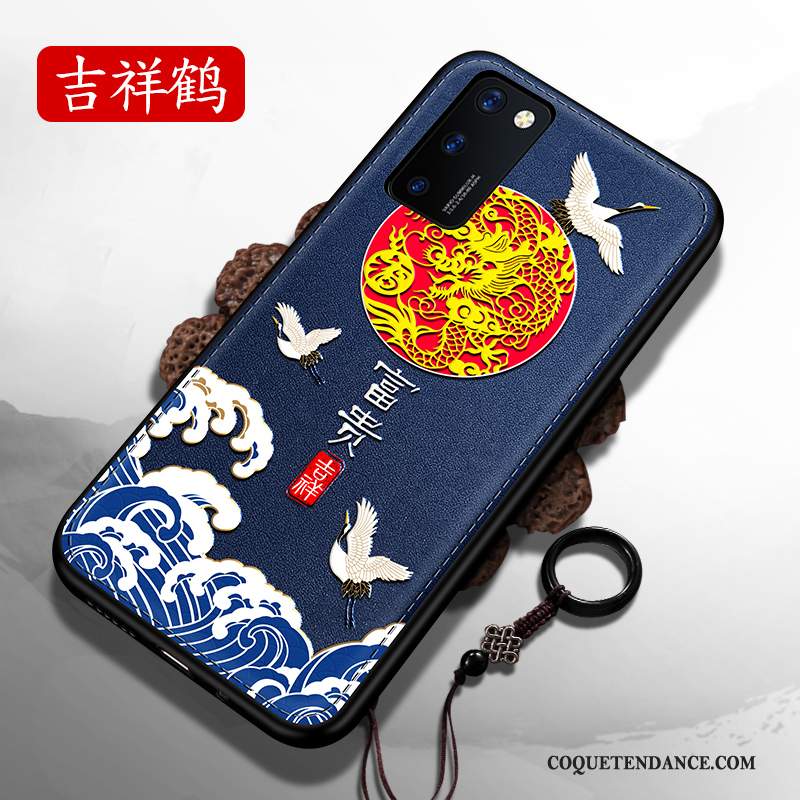 Honor 30 Pro Coque Nouveau Tout Compris Gaufrage Style Chinois