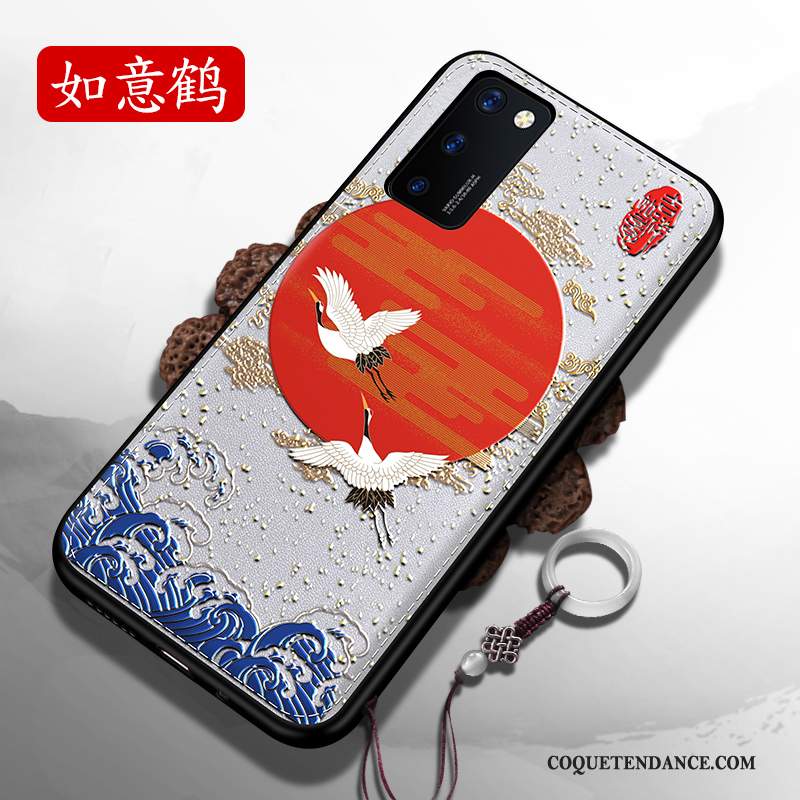 Honor 30 Pro Coque Nouveau Tout Compris Gaufrage Style Chinois