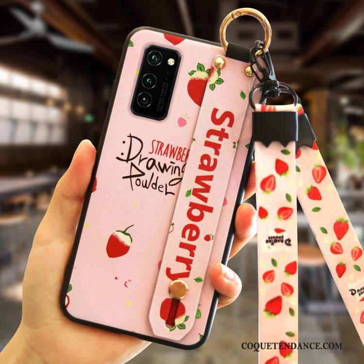 Honor 30 Pro Coque Personnalité De Téléphone Étui Rose Incassable