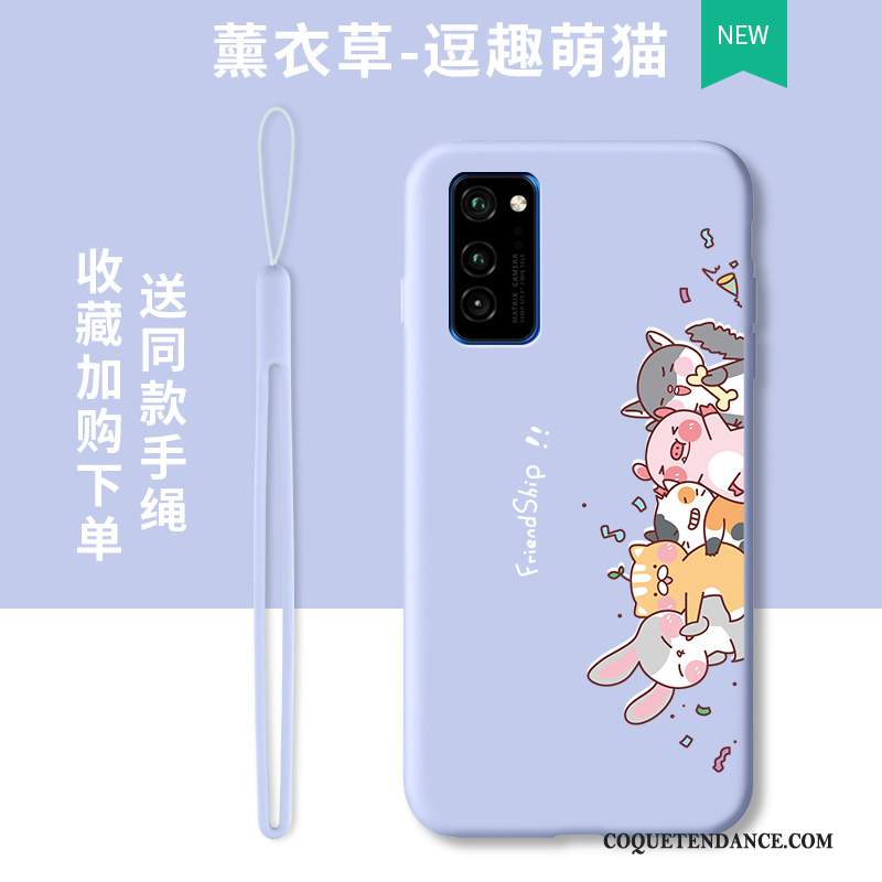 Honor 30 Pro Coque Silicone Dessin Animé Légères Fluide Doux Protection